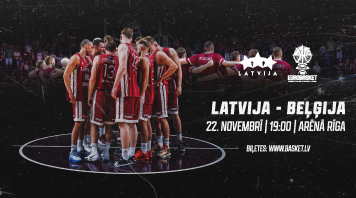 Latvia – Belgium. FIBA Eurobasket 2025 qualifiers