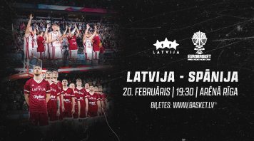 Latvia – Spain. FIBA Eurobasket 2025 qualification