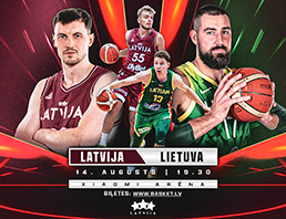 Latvija – Lietuva. Pārbaudes spēle