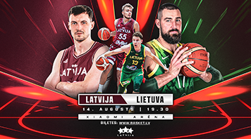 Latvija – Lietuva. Pārbaudes spēle