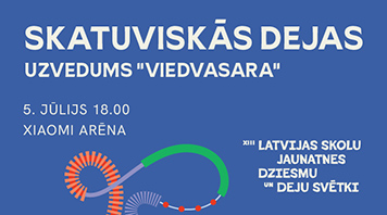 Skatuviskās dejas uzveduma “Viedvasara”