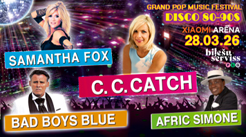 С.C.Catch, Samantha Fox, Bad Boys Blue, Afric Simone