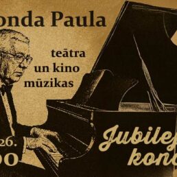 Raimonda Paula teātra un kino mūzikas jubilejas koncerts