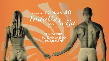 Lieluzvedums “Indulis un Ārija – DZIRNĀM 40” 1.izrāde
