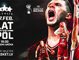 FIBA World Cup qualifying match: Latvia – Poland