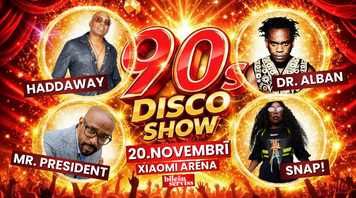 Grand Disco Show 2026: Haddaway | Dr. Alban | Mr. President | Snap
