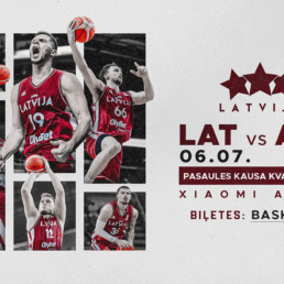 Latvia – Austria. FIBA Basketball World Cup 2027 qualification.
