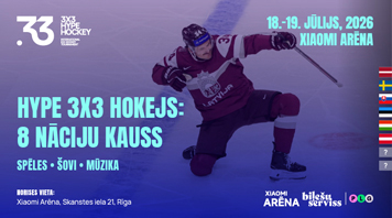 Hype 3×3 Hokejs: 8 nāciju kauss