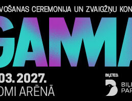 GAMMA mūzikas nozares apbalvošanas ceremonija un zvaigžņu koncerts