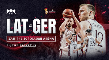 Latvija – Vācija. FIBA Pasaules kauss 2027. Kvalifikācija