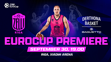 Rīgas Zeļļi vs Baglietto Derthona Tortona (BKT EuroCup)