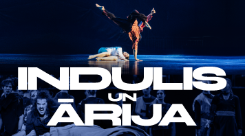 Lieluzvedums “Indulis un Ārija”. Rainis un Dzirnas satiekas vēlreiz (1.izrāde)