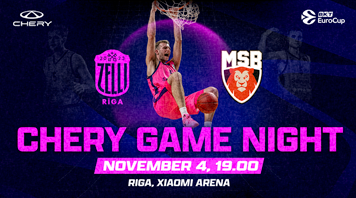 Rīgas Zeļļi vs Le Mans Sarthe Basket (BKT EuroCup)